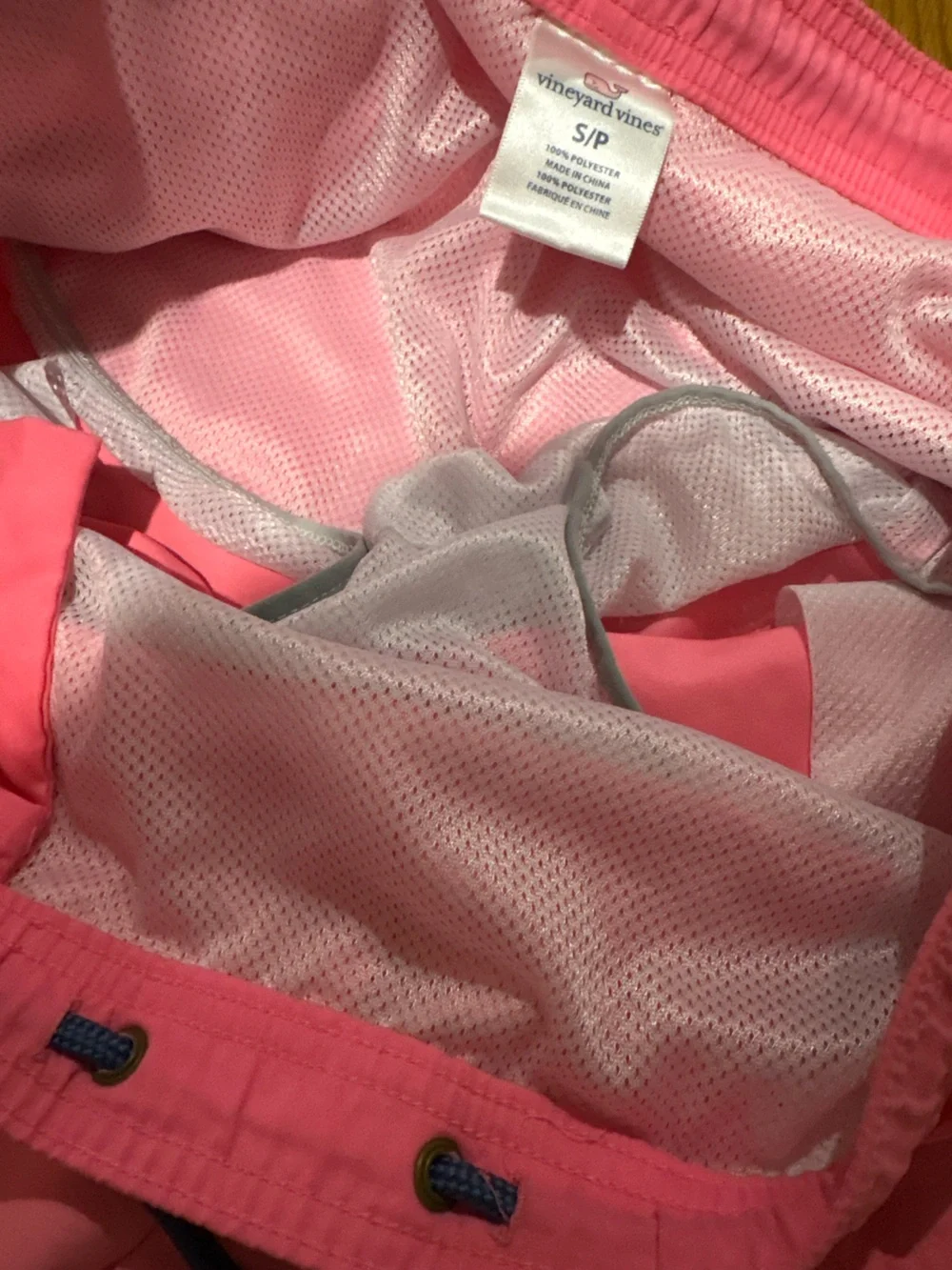 Vineyard Vines Men’s Pink Swim Trunks Board Shorts Size S/P